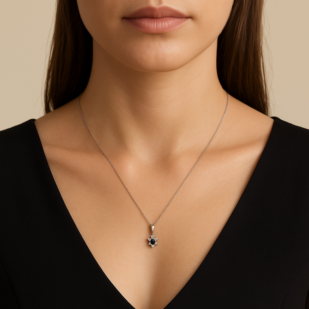 Essential Midnight Blossom Necklace