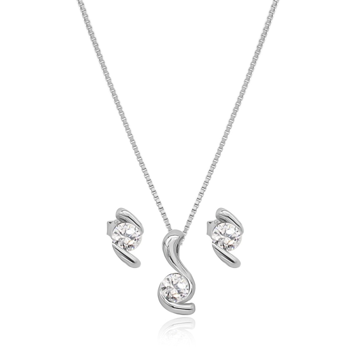 Set (Necklace and Earrings)